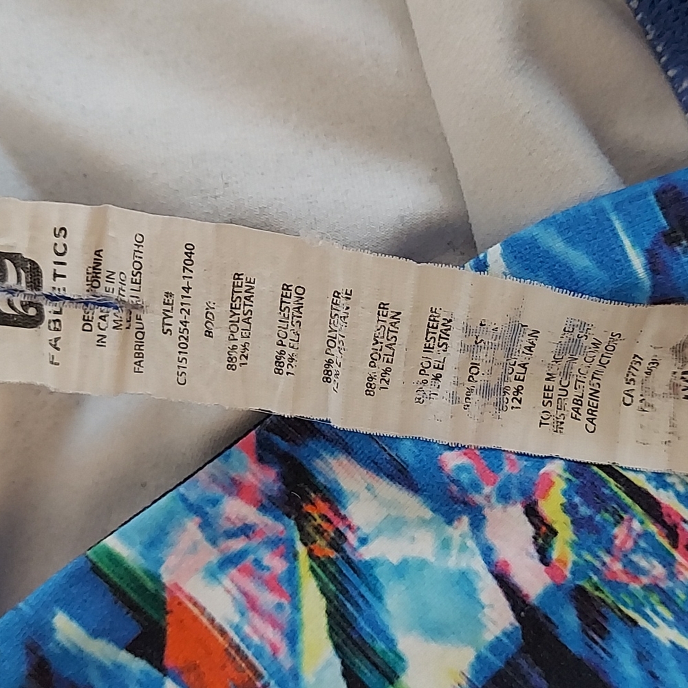 Fabletics Multi-Colored Leggings - Picture 5 of 5
